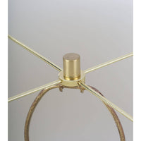 Grace Alabaster Table Lamp - Lamp Base Detail | Bone & Brass