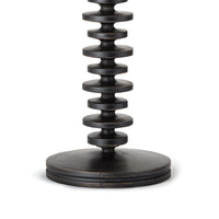 Fishbone Buffet Table Lamp Ebony - Lamp Base Detail | Bone & Brass