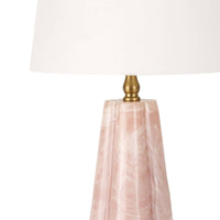Joelle Mini Lamp - Lamp Base Detail | Bone & Brass