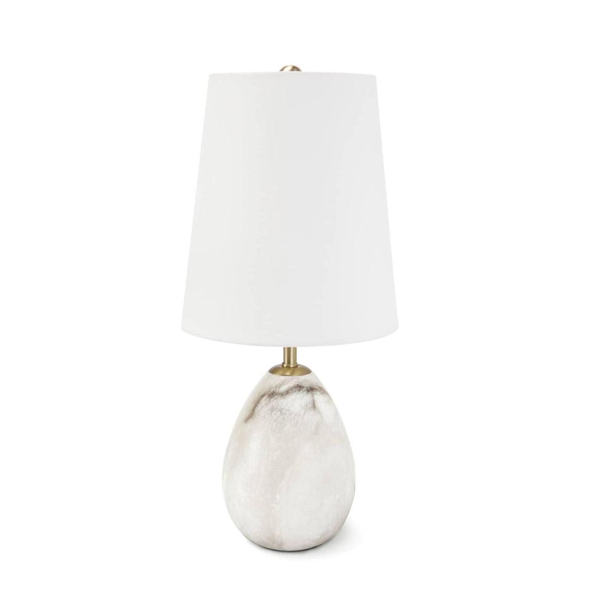 Jared Alabaster Mini Lamp | Bone & Brass