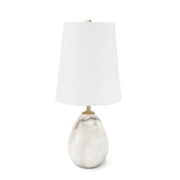 Jared Alabaster Mini Lamp | Bone & Brass