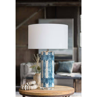 Mali Ceramic Table Lamp - Lamp Detail | Bone & Brass