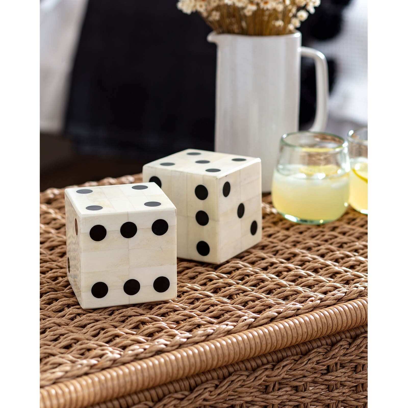 Bone & Brass Gaming Dice - Thumbnail 3