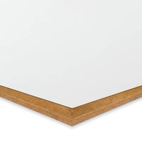 Hadley Gold Leaf Octagon Mirror - Mirror Side View | Bone & Brass