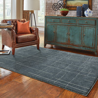 Alton Blue & Beige Casual Rug