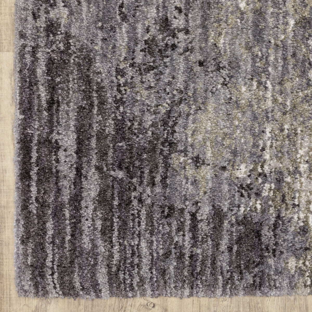 Aspen Grey, Charcoal & Ivory Contemporary Rug