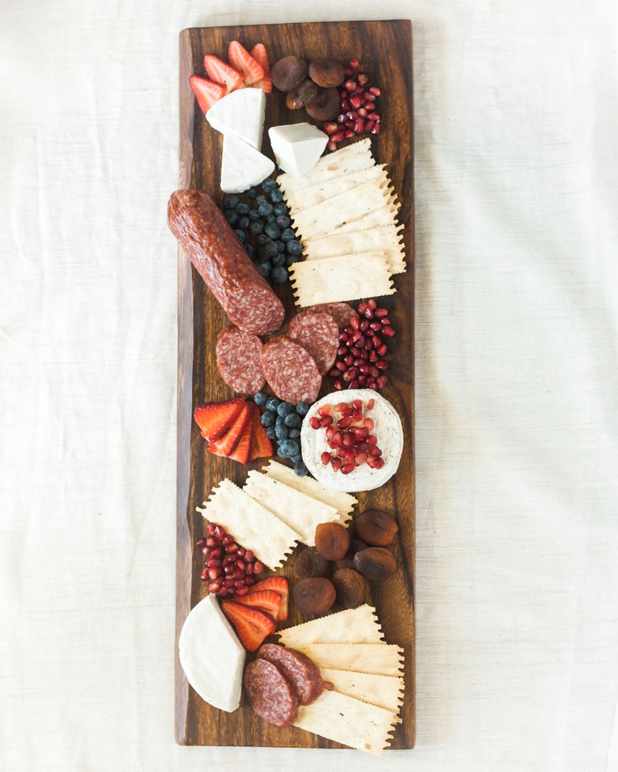 Acacia Wood Charcuterie Serving Board