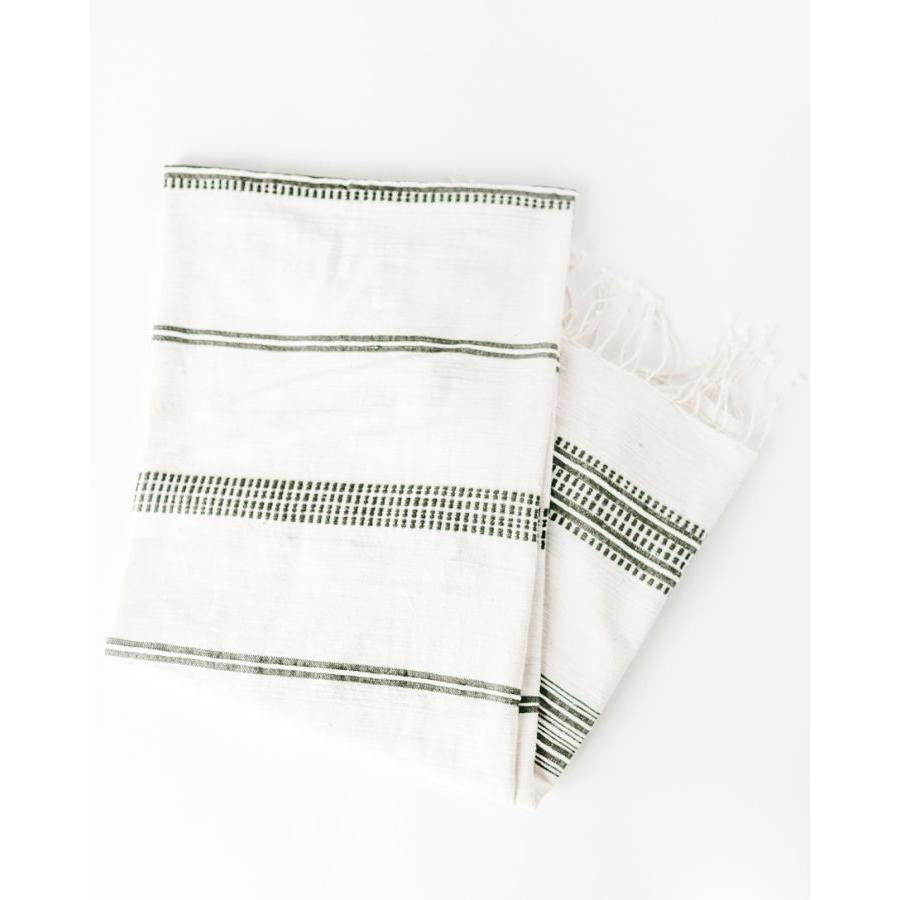 Aden Cotton Bath Towel or Throw - Assorted Colors