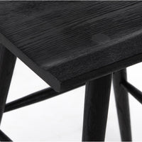 Rutherford Black Oak Bar & Counter Stools