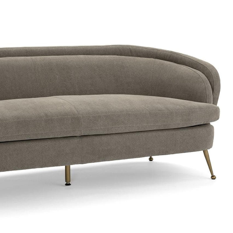 Paris Taupe Linen Sofa