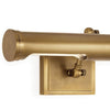 Southern Living Tate Picture Light Medium Natural Brass