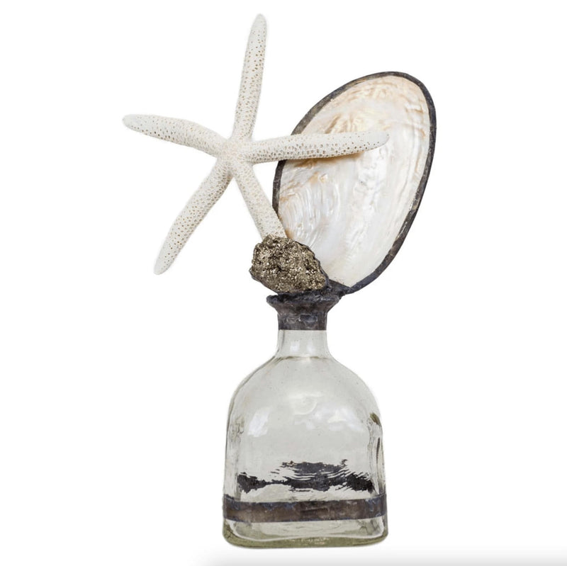 Starfish Shell Decorative Bottle