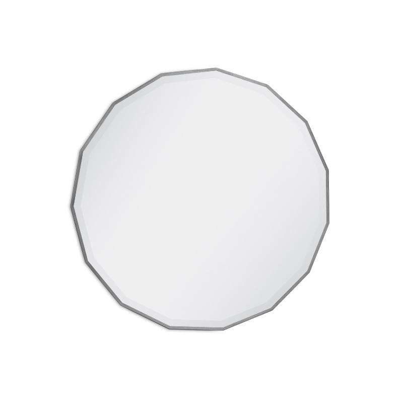 Tarquin Small Antique Silver Mirror