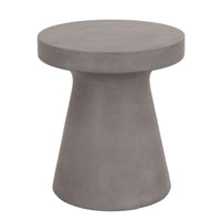 Tucker Gray Concrete Accent Table