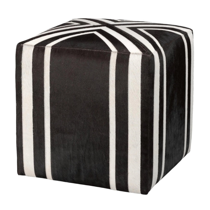 Nantucket Criss Cross Hide Ottoman