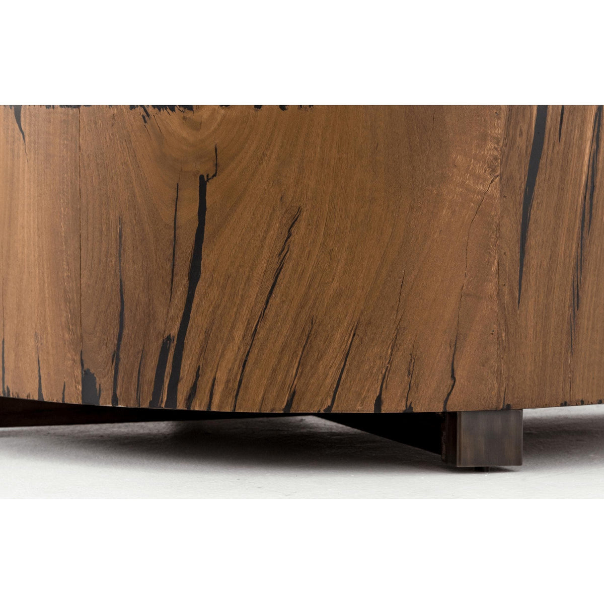 Heston Natural Yukas Wood Round Coffee Table