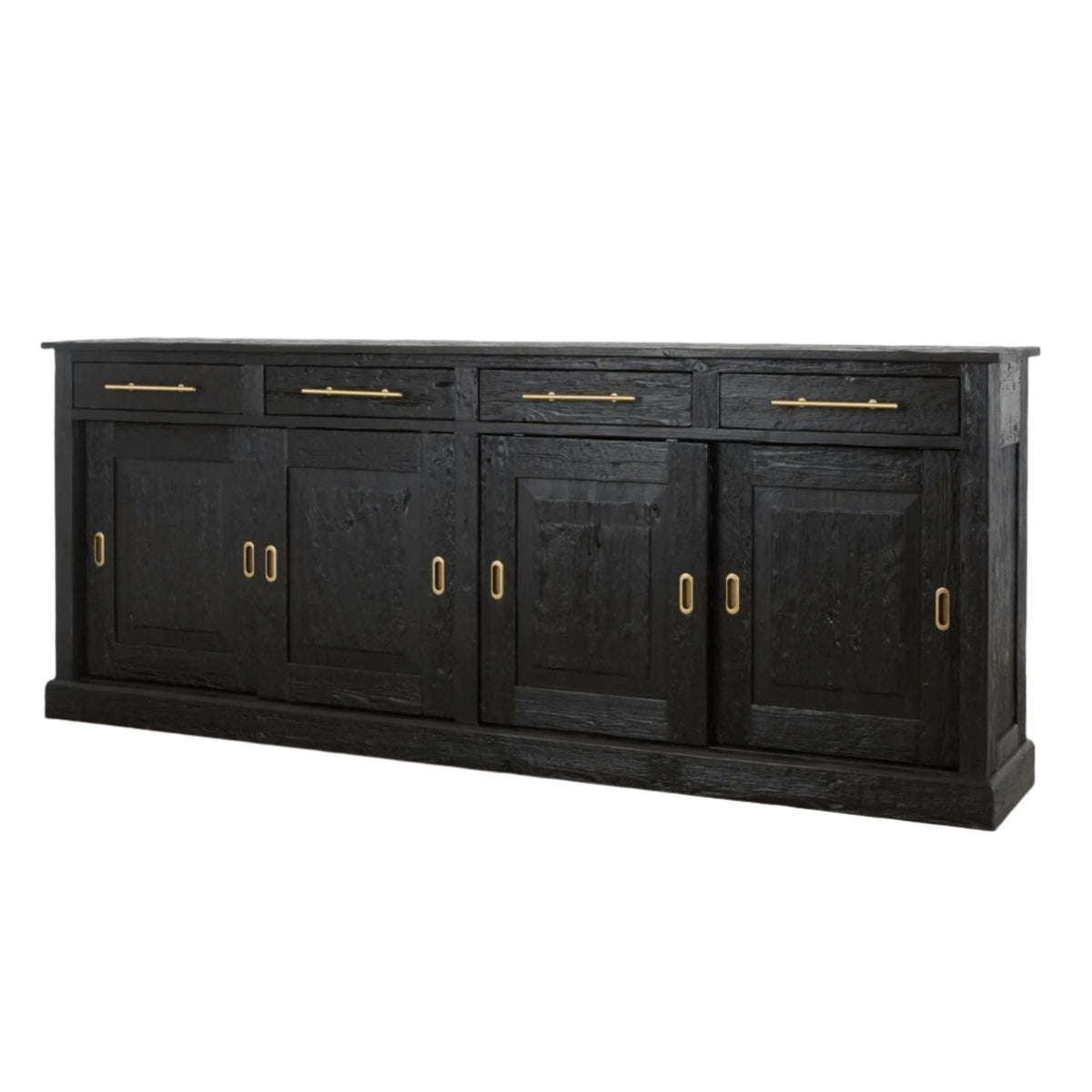 Black Parisian Wood Sideboard