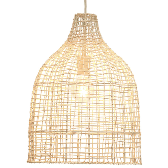 Whisper Natural Rattan Pendant