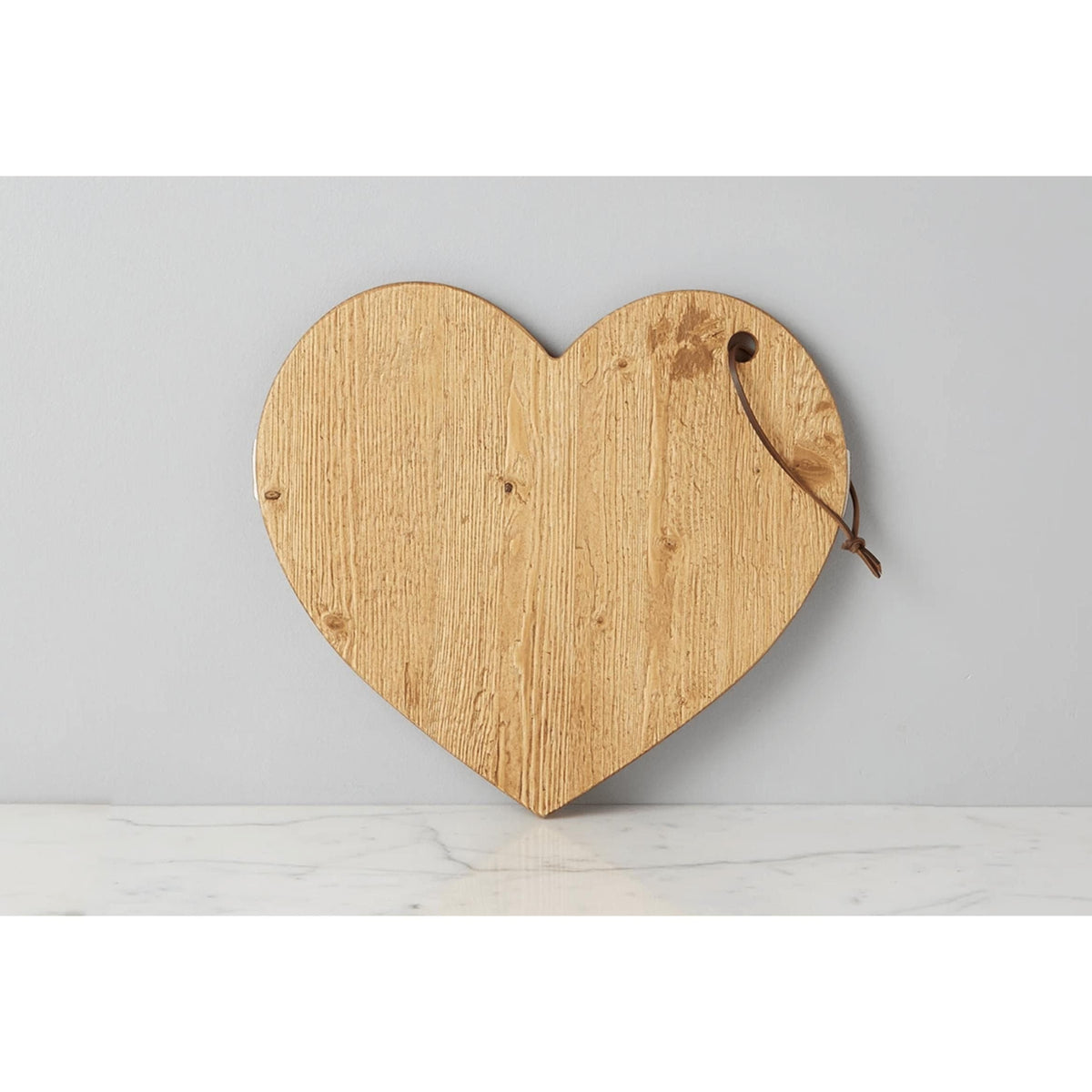 Natural Mod Heart Charcuterie Board