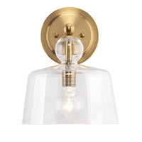 Hudson Brass Wall Sconce