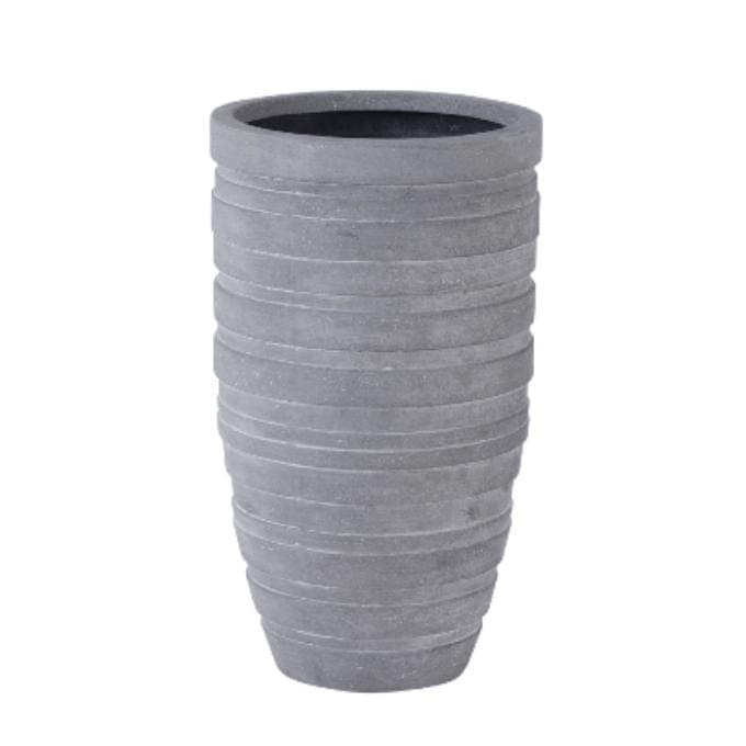 June Slim Small Gray Planter