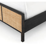 Sherwood Black & Cane Twin Bed