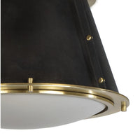 French Maid Brass Flush Mount