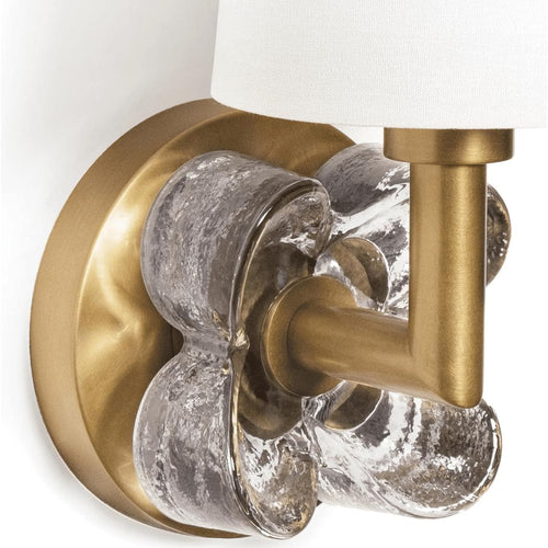 Southern Living Bella Sconce Natural Brass