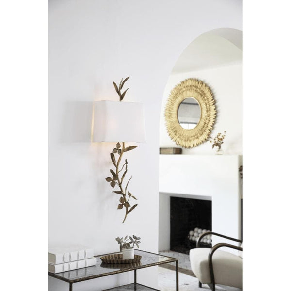 Southern Living Trillium Shaded Sconce