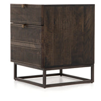 Kenzie Vintage Brown Filing Cabinet