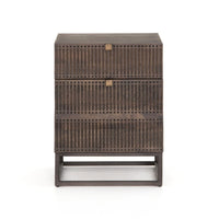 Kenzie Vintage Brown Filing Cabinet