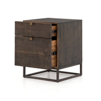 Kenzie Vintage Brown Filing Cabinet