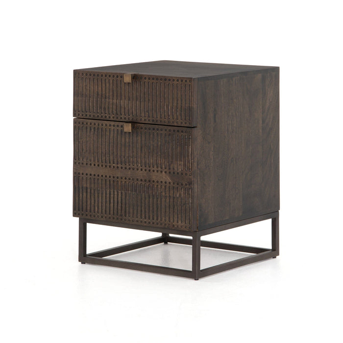 Kenzie Vintage Brown Filing Cabinet