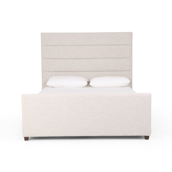 Daniella Ivory Upholstered Queen Bed