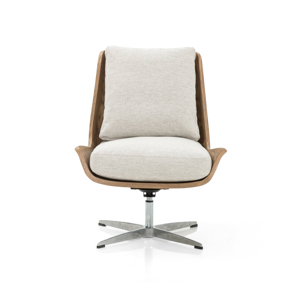 Blase Nobel Platinum Swivel Chair