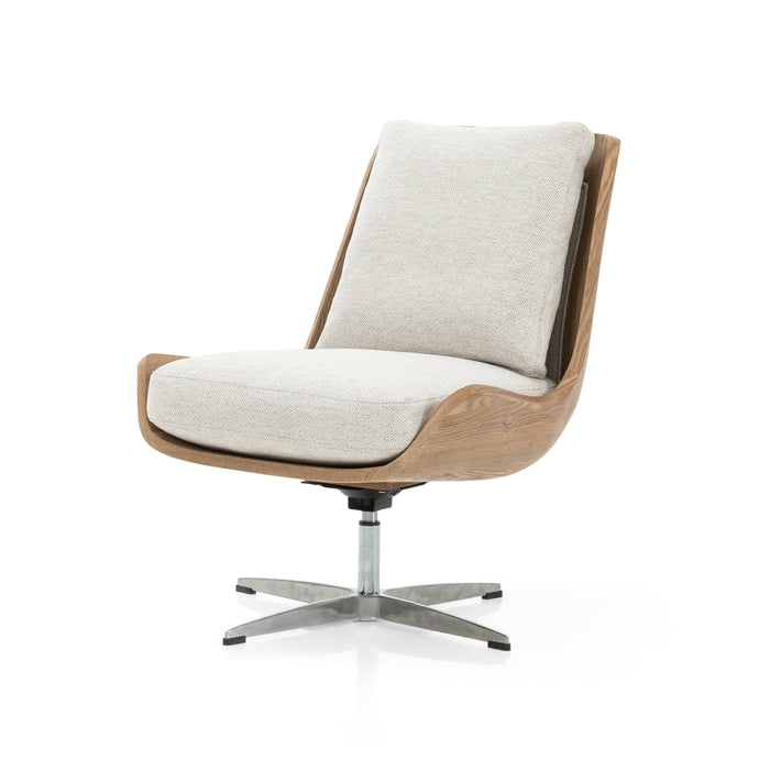 Blase Nobel Platinum Swivel Chair