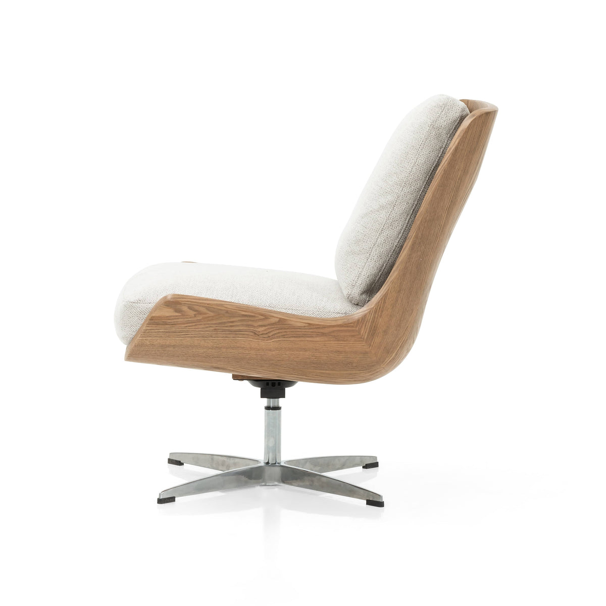 Blase Nobel Platinum Swivel Chair