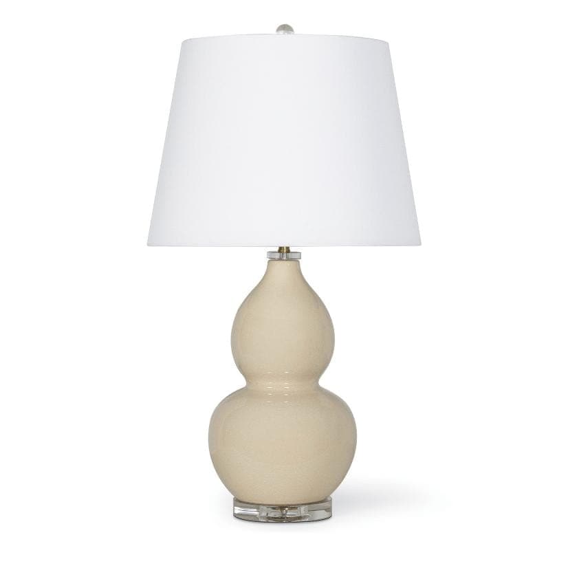 June Ceramic Table Lamp Ivory