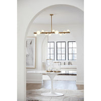 Styx Chandelier Natural Brass