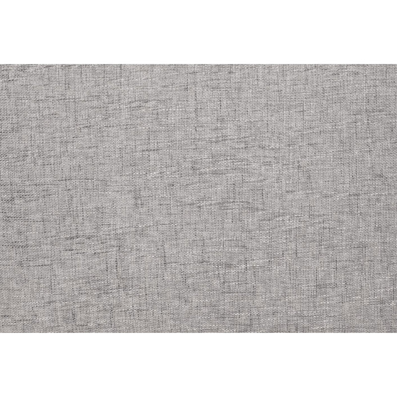 Takio Light Grey Velvet Upholstered Bed