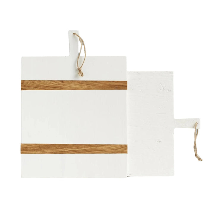 White Rectangle Mod Charcuterie Board