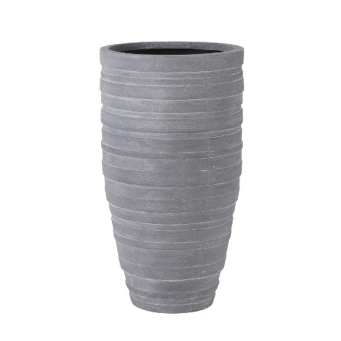 June Slim Medium Gray Planter