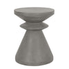 Poppie Gray Concrete Accent Table