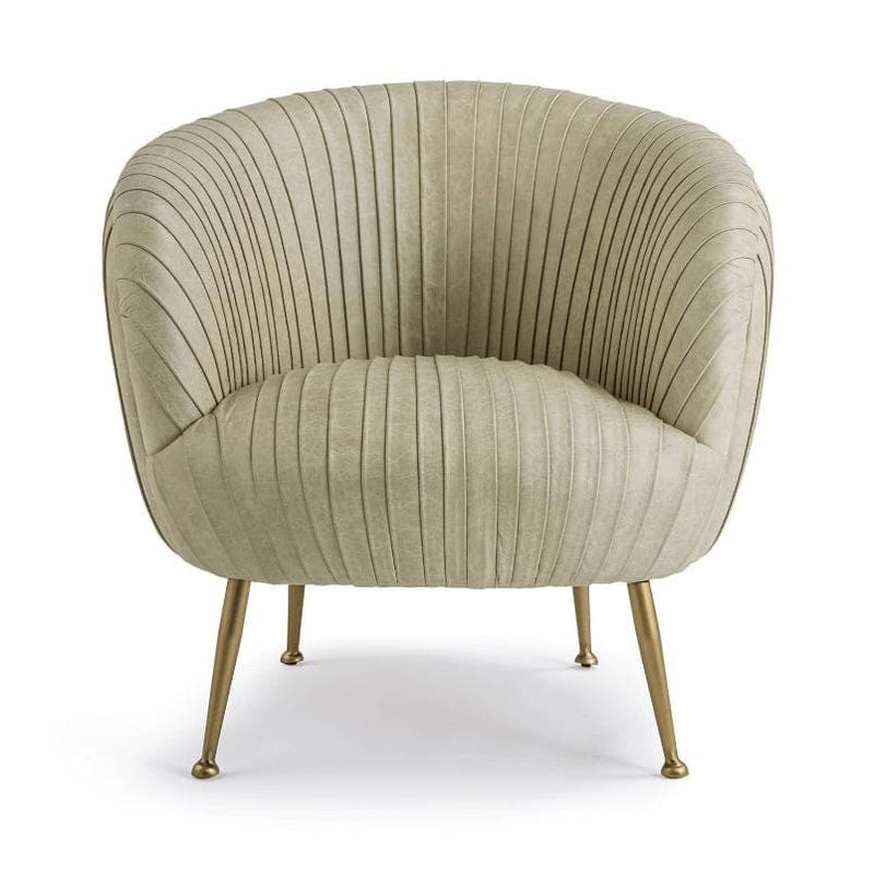 Beretta Cappuccino Leather Chair