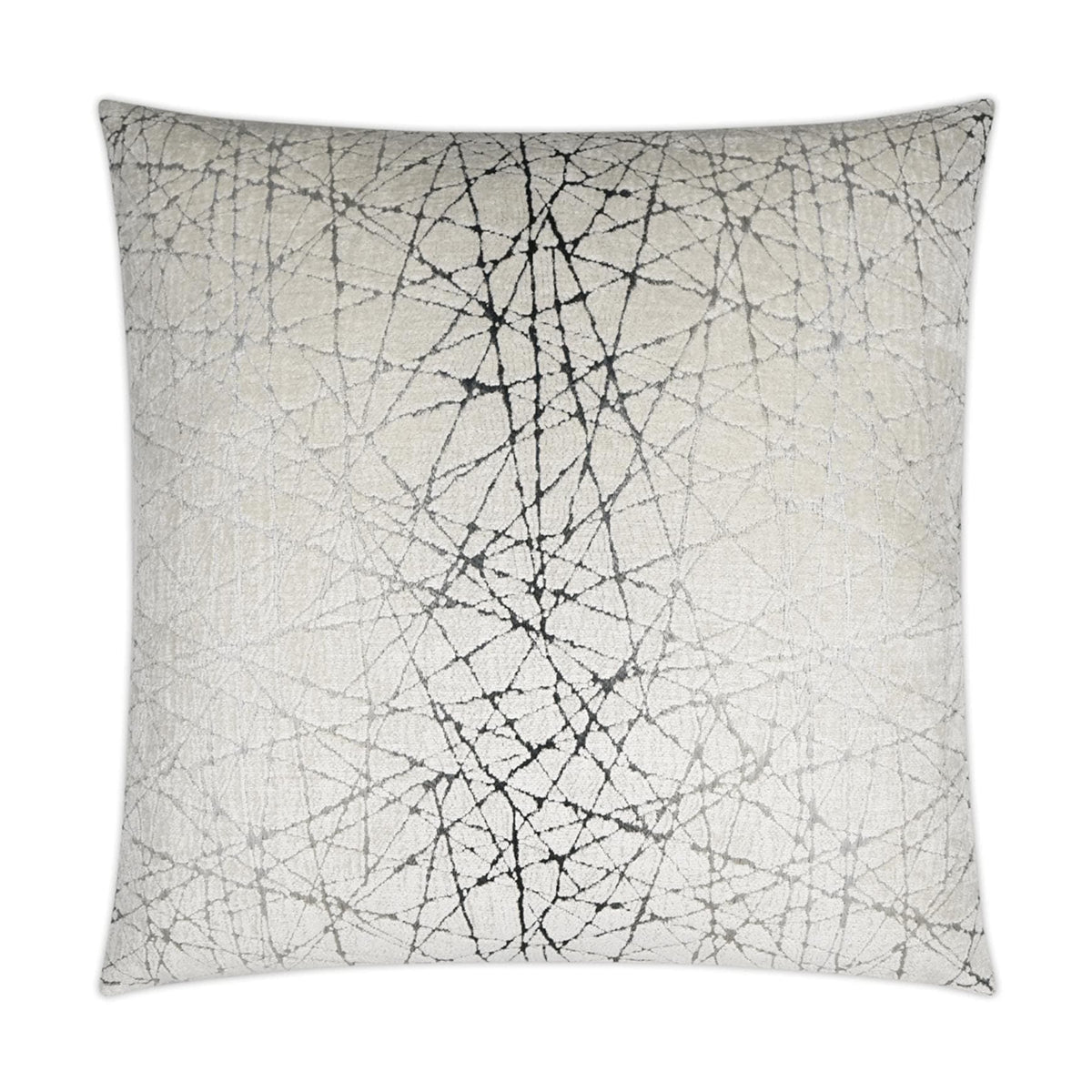 Questa Haze Ivory Throw Pillow