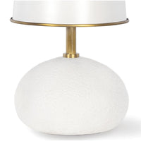 Southern Living Hattie Concrete Mini Lamp Natural Brass