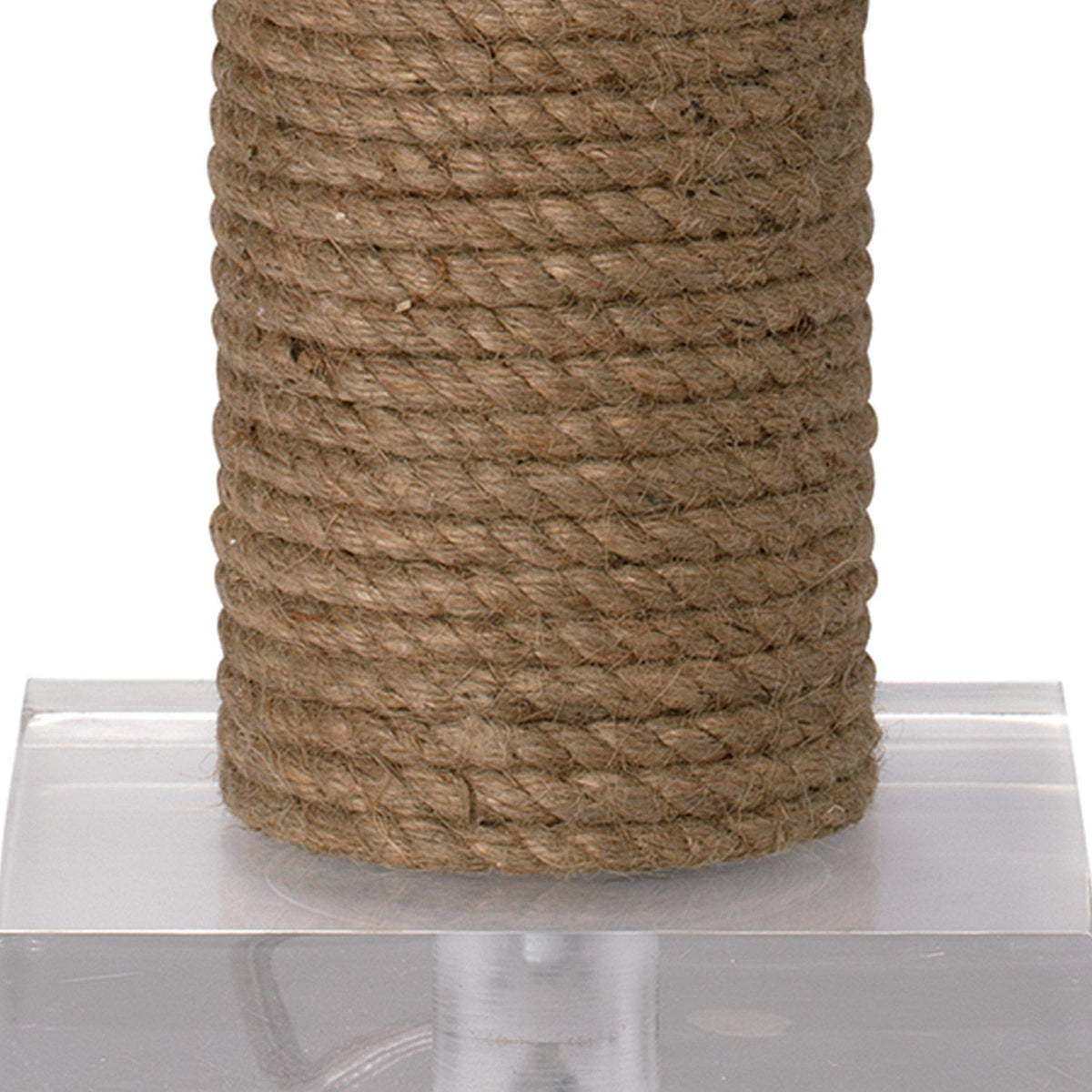 Cylinder Jute Rope Floor Lamp