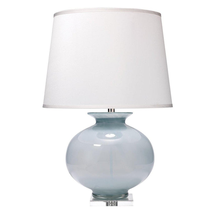 Heirloom Cornflower Blue Glass Table Lamp