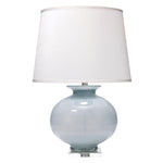 Heirloom Cornflower Blue Glass Table Lamp