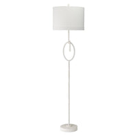 Knot Floor Lamp in White Gesso